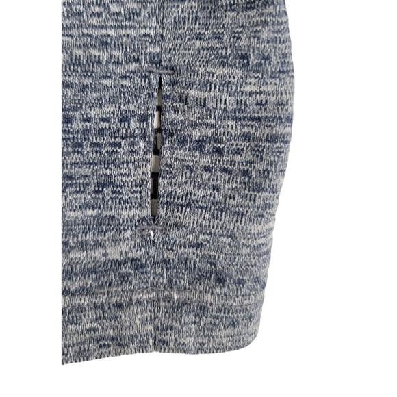 Nike Dri-FIT 1/2 Zip Pullover Women's L Illinois I Logo Blue Gray EUC - Picture 3 of 7